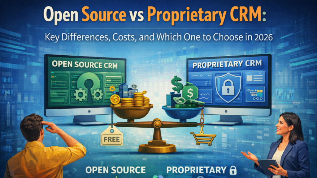Open Source vs Proprietary CRM